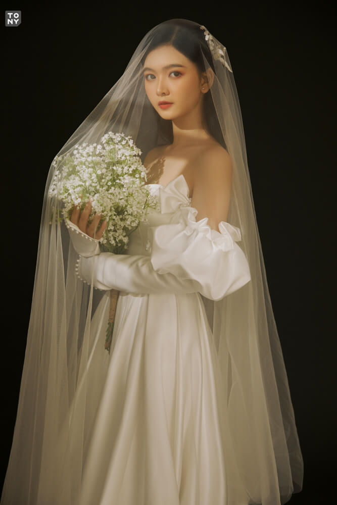 Hướng dẫn chụp ảnh cô dâu 1 mình đẹp nhất 2020  Studio